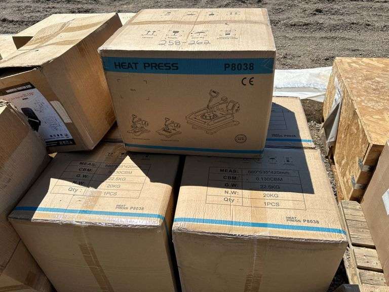 5 in 1 Heat Press Machine LHR-P8038 - 15"x15" Plate 1000W image