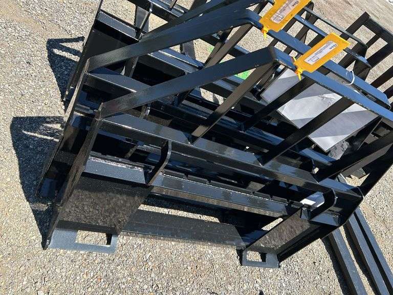 2025 Mower King SA Skid Steer Forks Quick Attach, 4000lb Rating image