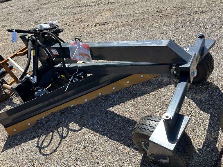 Raytree Skidsteer GraderBlade - 96in- Angle & Tilt image