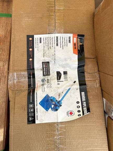Manual Pipe Bender LHR-YP9 - 1"-3" Dies 44" Handle image