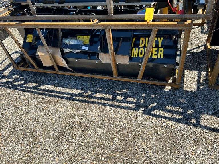 2025 Mower King SSEFGC175 Skid Steer Flail Mower - 77" Working Width, Heavy Duty Design image
