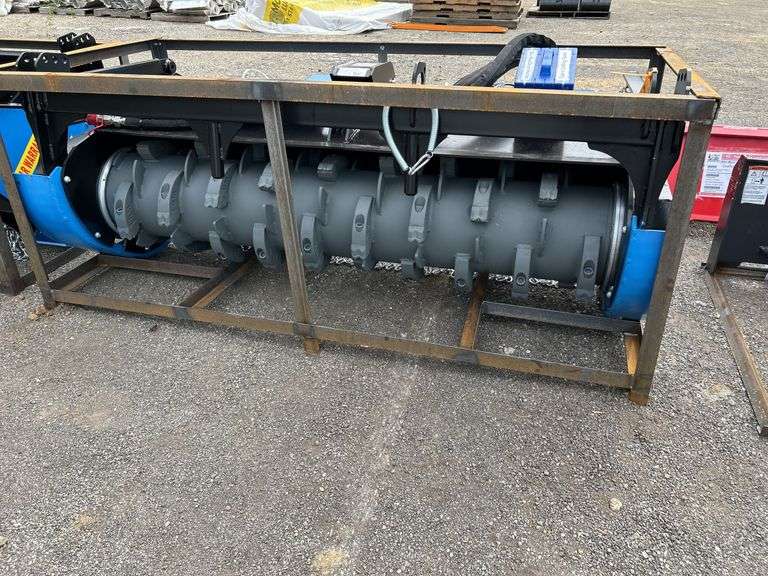 Raytree RMDM72SA Drum Mulcher - 72" Width, Carbide Teeth, Deflector Door image