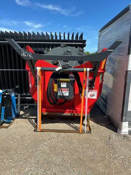 Raytree Skidsteer Disc Mulcher 60in Disc - 44 Teeth image