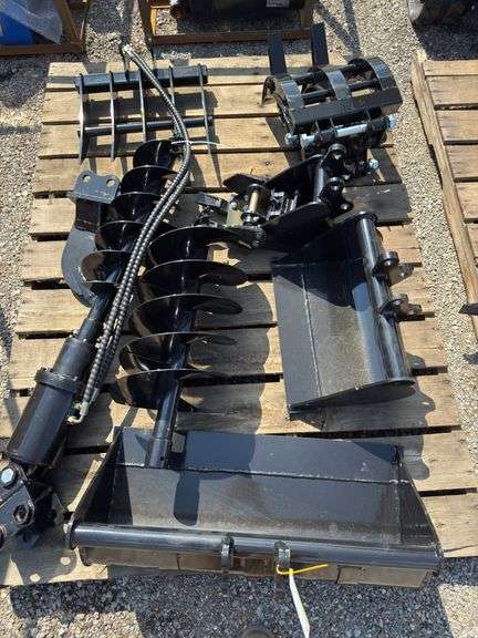 CFG Mini Excavator Attachments - Total of 9 image