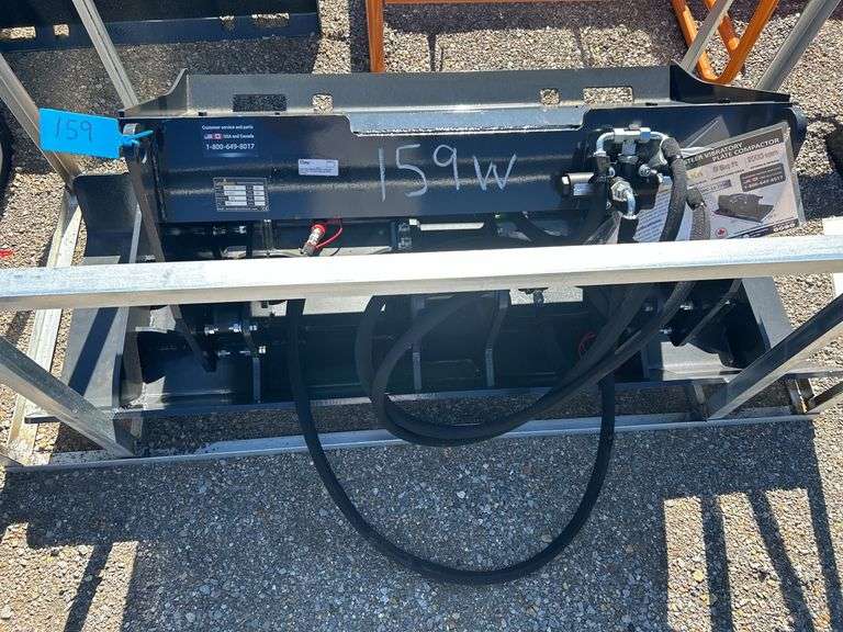 Skid Steer Vibratory Plate Compactor VPC-11-72W - 72" Width 8000 lbs Force image