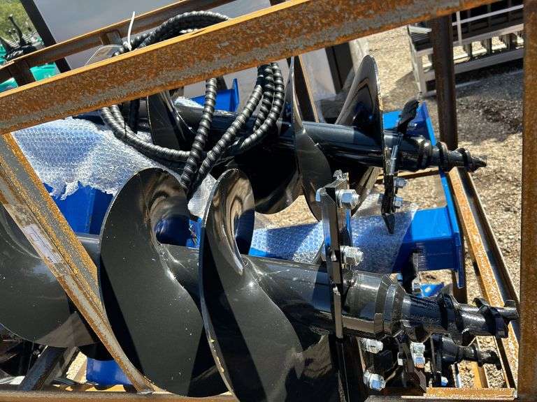 2025 CFG SSECAG-Y Skid Steer Auger - Complete Kit w/ 3 Bits (6", 12", 14") image