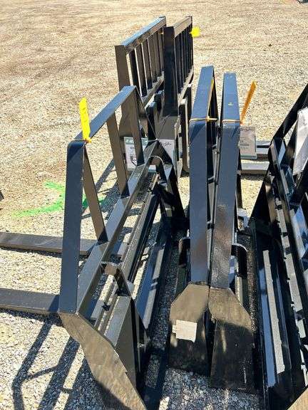 2025 Mower King SA Skid Steer Forks Quick Attach, 4000lb Rating image