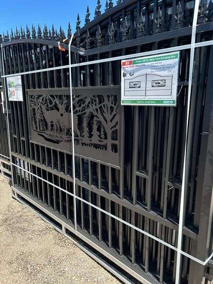 7FT(H)x 20FT(L)
Metal Farm Driveway Gate image