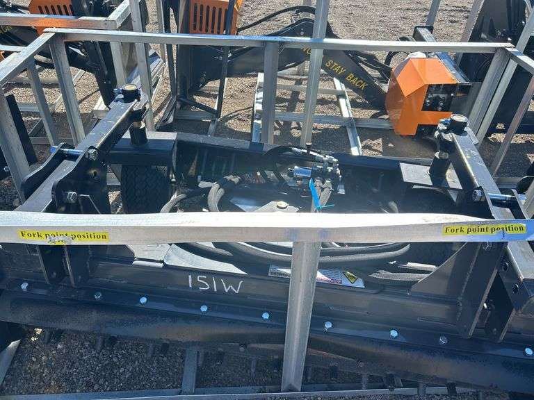 Skid Steer Harley Power Rake PR-12-72W - 72" Wide w/Control Kit image