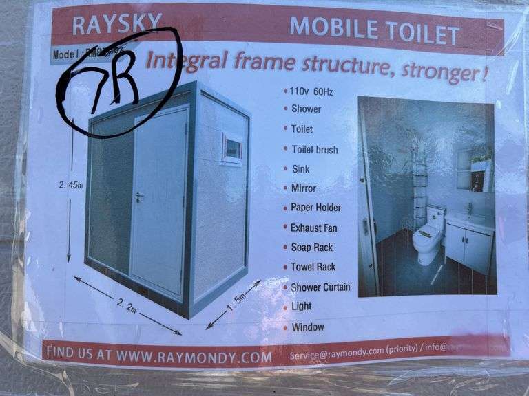 Raytree Mobile Structurew/ Toilet & Shower image