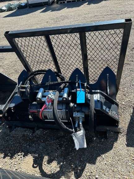 15000 Lb Hydraulic Winch FW-13-15000G - 100 ft Cable image