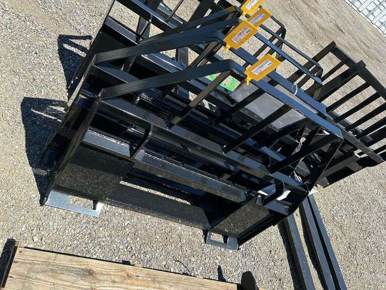 2025 Mower King SA Skid Steer Forks Quick Attach, 4000lb Rating image