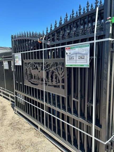 7FT(H)x 20FT(L)
Metal Farm Driveway Gate image