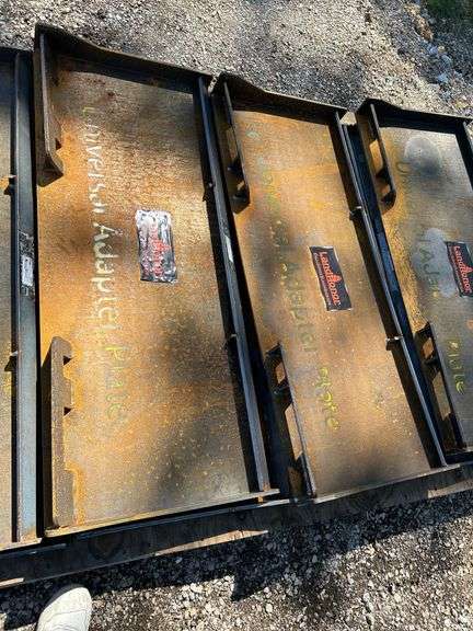 Skid Steer Universal Adapter Plate UAP-16-45W - 45" Width image