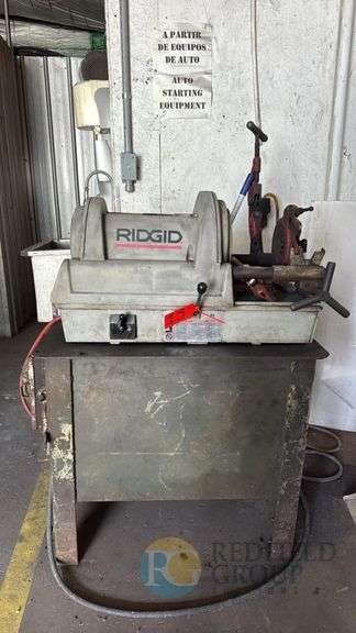 Ridgid 535 Pipe Threading Machine, 115V, 20A, Serial No. 3000x image