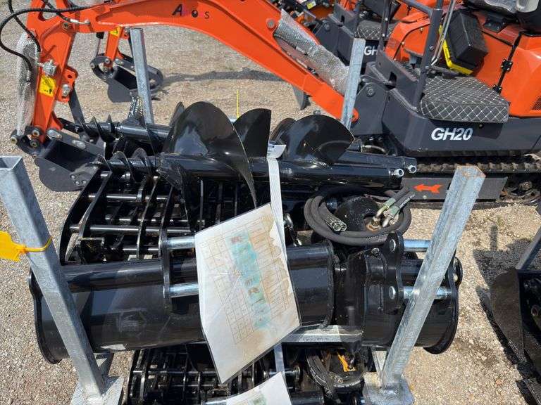 Mini Excavator Attachments - 9 Pieces image