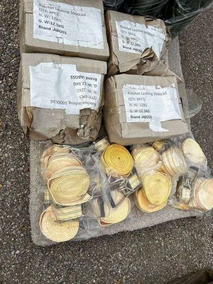 (8) 5000LB Ratchet Straps image