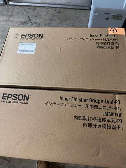 Epson Inner Finisher -p1 Compatible with Workforce Models AM-C4000, AM-C500,AM-C6000 / INCLUDES THE BRIDGE UNIT THAT GOES WITH IT image