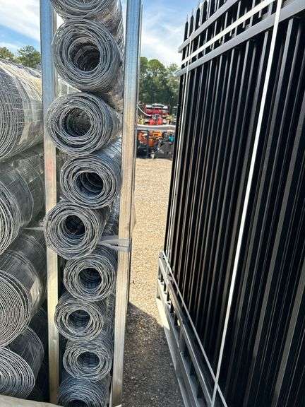 Hot-dip Galvanized Field Fence - 4FT x 100FT Roll image