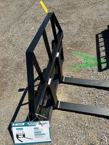 2025 Mower King SA Skid Steer Forks Quick Attach, 4000lb Rating image