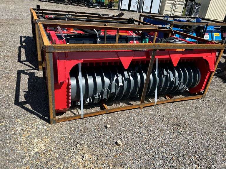 Raytree Skidsteer Drum Mulcher RMBD72 - 72in Cut image