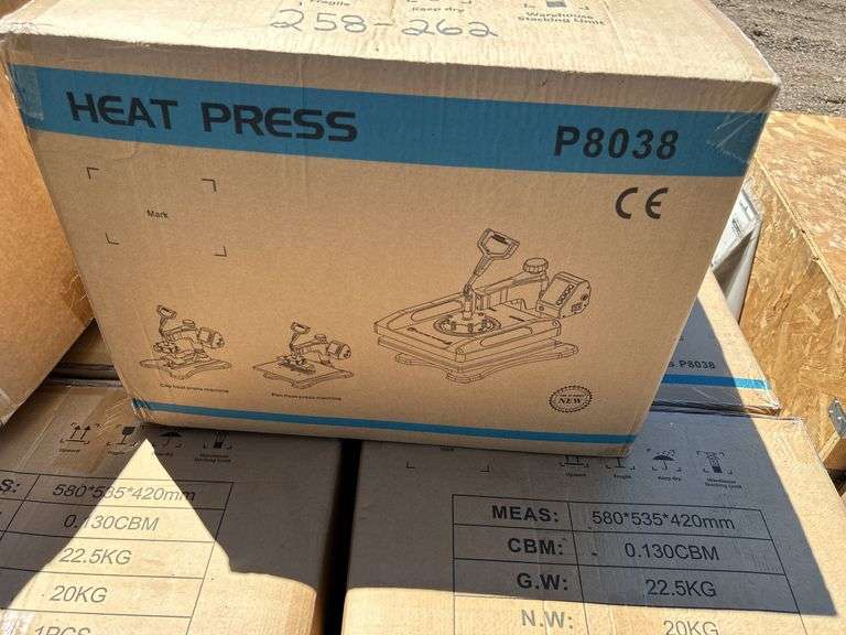 5 in 1 Heat Press Machine LHR-P8038 - 15"x15" Plate 1000W image
