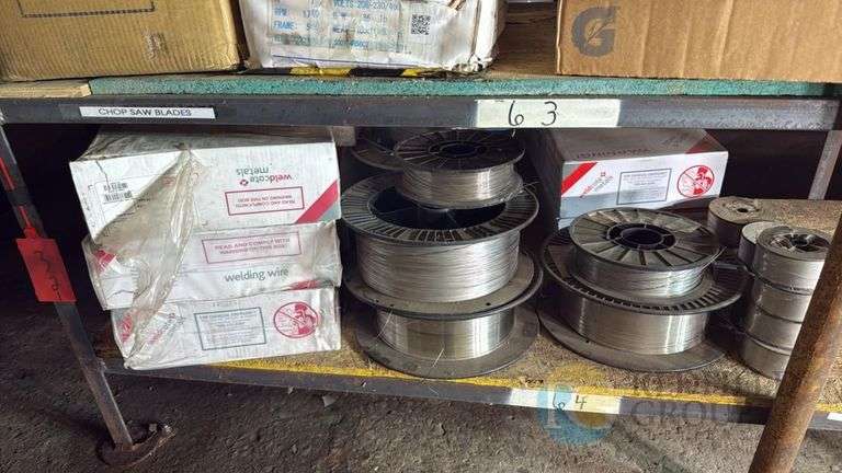 LARGE LOT OF WELDING WIRE!!LOOK! image