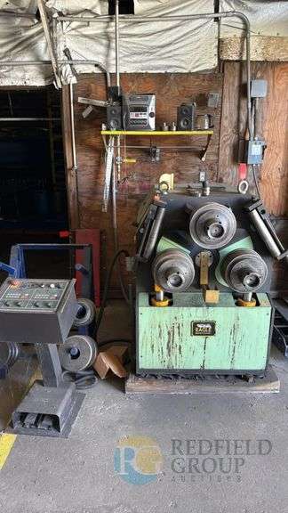 BPR GPD 80 REV Bending Roll Machine, 220V, 4 kW, 2008 Model image