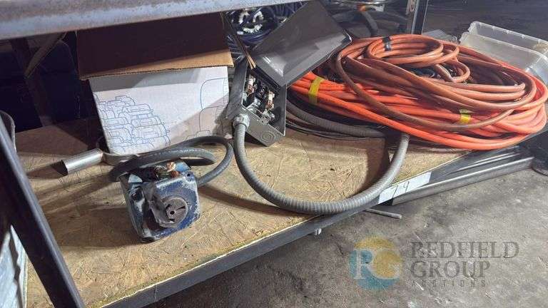 Electrical Power Distribution Box with Cables, 120/240V AC image