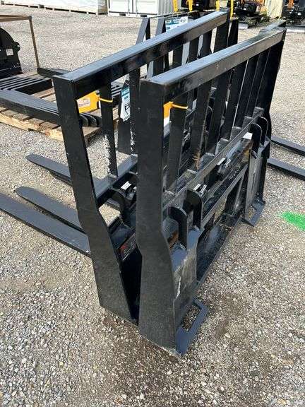 2025 Mower King SA Skid Steer Forks Quick Attach, 4000lb Rating image