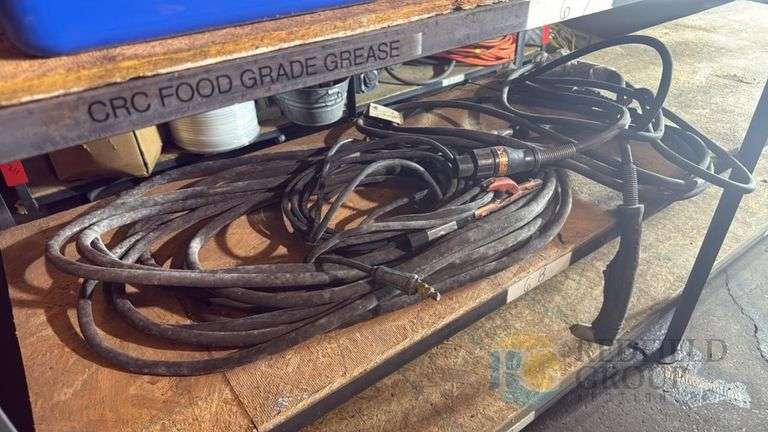 Handheld Welding Torch with Cable, 25 ft Length, 200A Capacity image