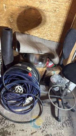 Block and Tackle Pulley System with Industrial Steel Cables, hoses & More image