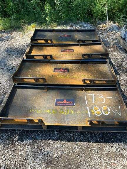 Skid Steer Universal Adapter Plate UAP-16-45W - 45" Width image
