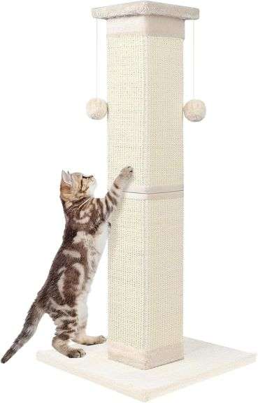 33" Sisal Cat Scratching Post for All Breeds image