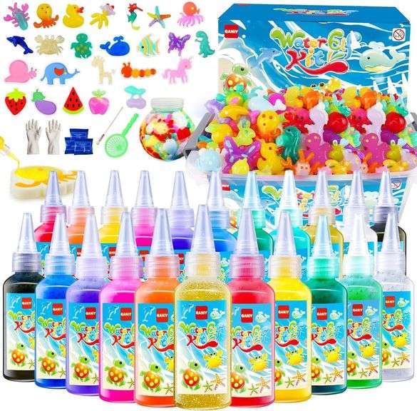 Magic Water Elf Toy Kit: 20 Gels, 24 Molds image