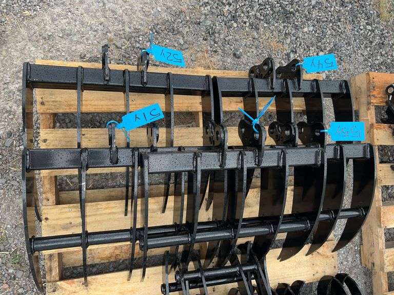 2025 YOUERT U12-50 Rake - Landscape & Debris Removal Excavator Attachment image