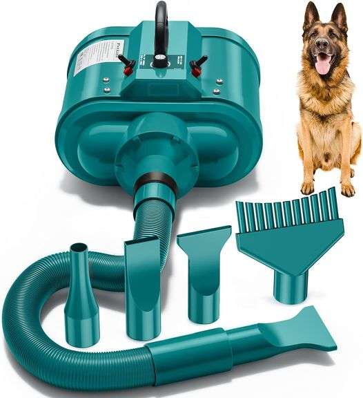 PetLife Dual Motor Dog Grooming Dryer 5.0HP image