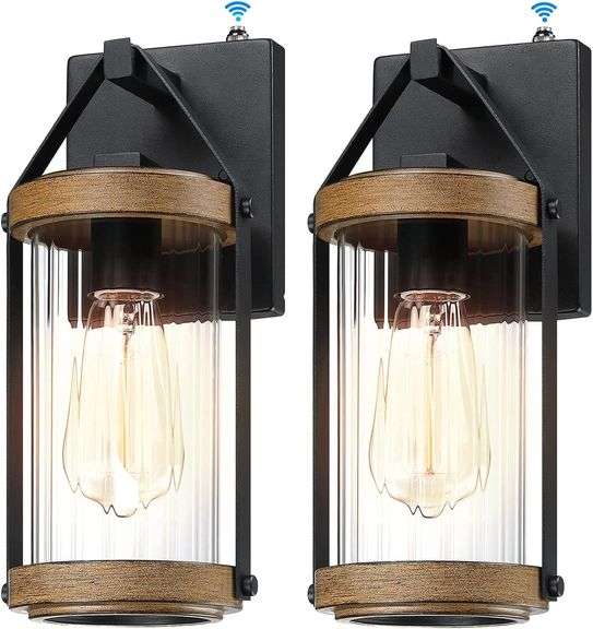 LONEDRUID Outdoor Wall Light Fixtures, 2 Pack. image