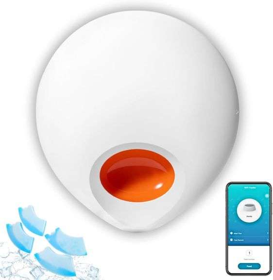 N&M Automatic Pet Feeder - App Control, Ice Packs image