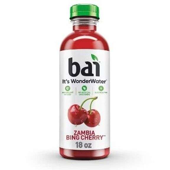 Bai Zambia Bing Cherry - Antioxidant, 18 fl oz image