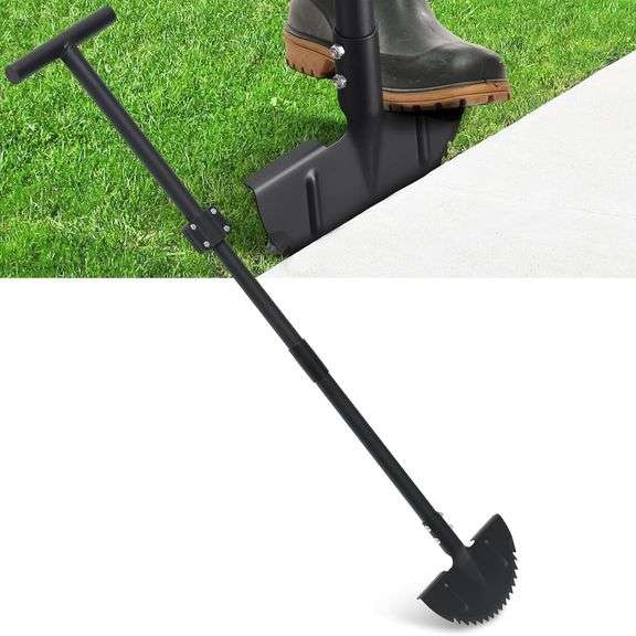 Saw-Tooth Edger, 48 Inch Half Moon Lawn Edger image