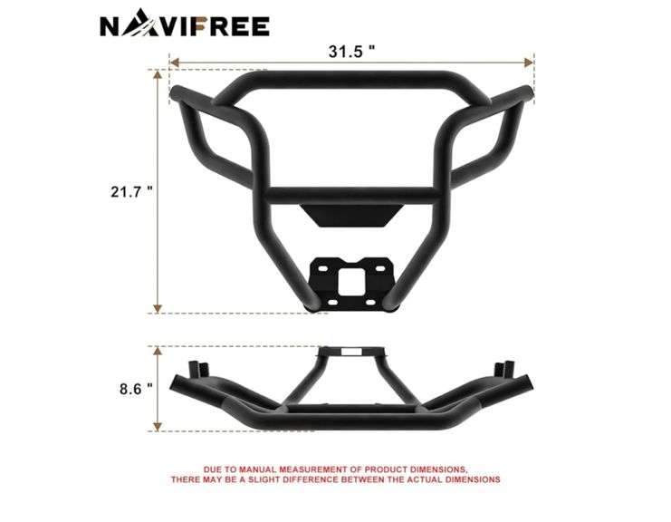 Rear brush guard image