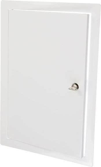 10" x 14" Lockable White Metal Access Door image