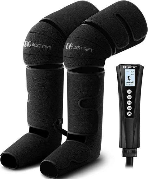 Air Compression Massager with Heat for Legs image
