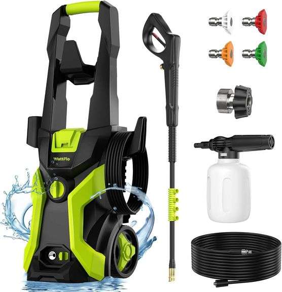 Electric Power Washer, 4 Quick-Connect Nozzles image