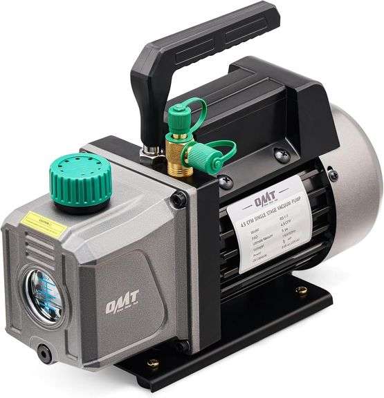 Orion Motor Tech Vacuum Pump, 4.5 cfm 1/3 hp image