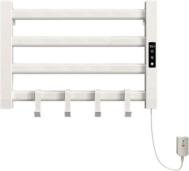 80W Electric Towel Warmer, 550 * 350Mm, White image