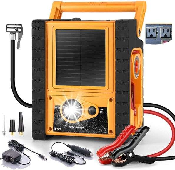 6-in-1 Car Battery Jump Starter - E-Ant 2000A image