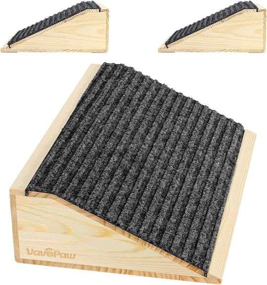 Dog Ramp, Non-Slip Stairs, 2 Pack, Wood image
