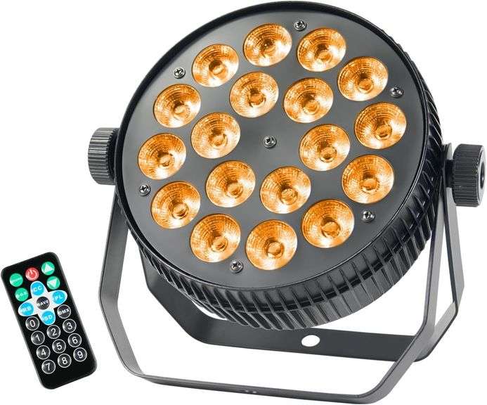 LED Stage Light, 18x18W RGBWAUV, DMX512 image